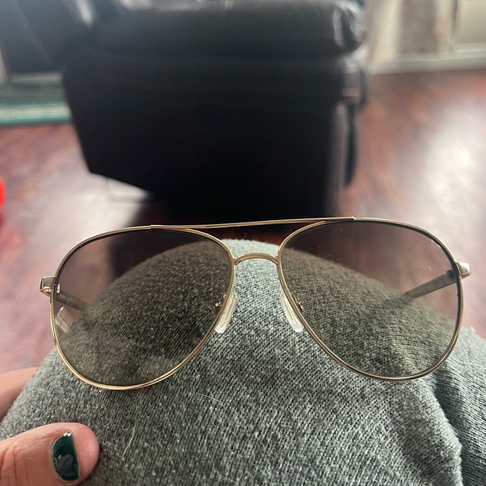 Kate Spade Gold Sunglasses aviators